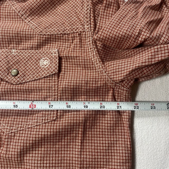 Blue Ranchwear Rodeo Snap-Front Casual Shirt size Medium - Picture 7 of 9